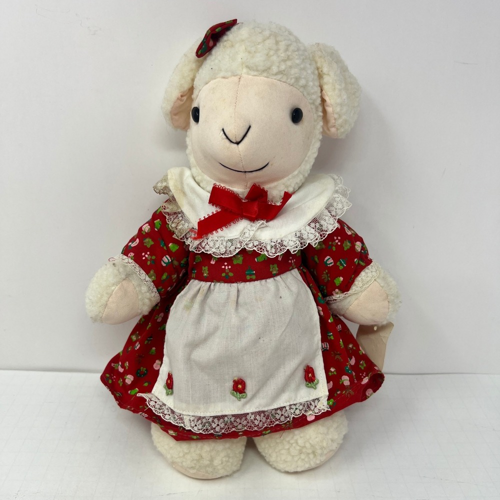 Venture Lamb Sheep Plush 12 Inch Motion Sound‎ Kid Nursery Stuffed Animal Toy
